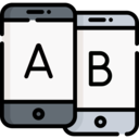 ui,interface,technology,text,seo and web,smartphone,marketing,communications,art and design,cellphone,split,testing,mobilephone,ab testing,screens,comparative